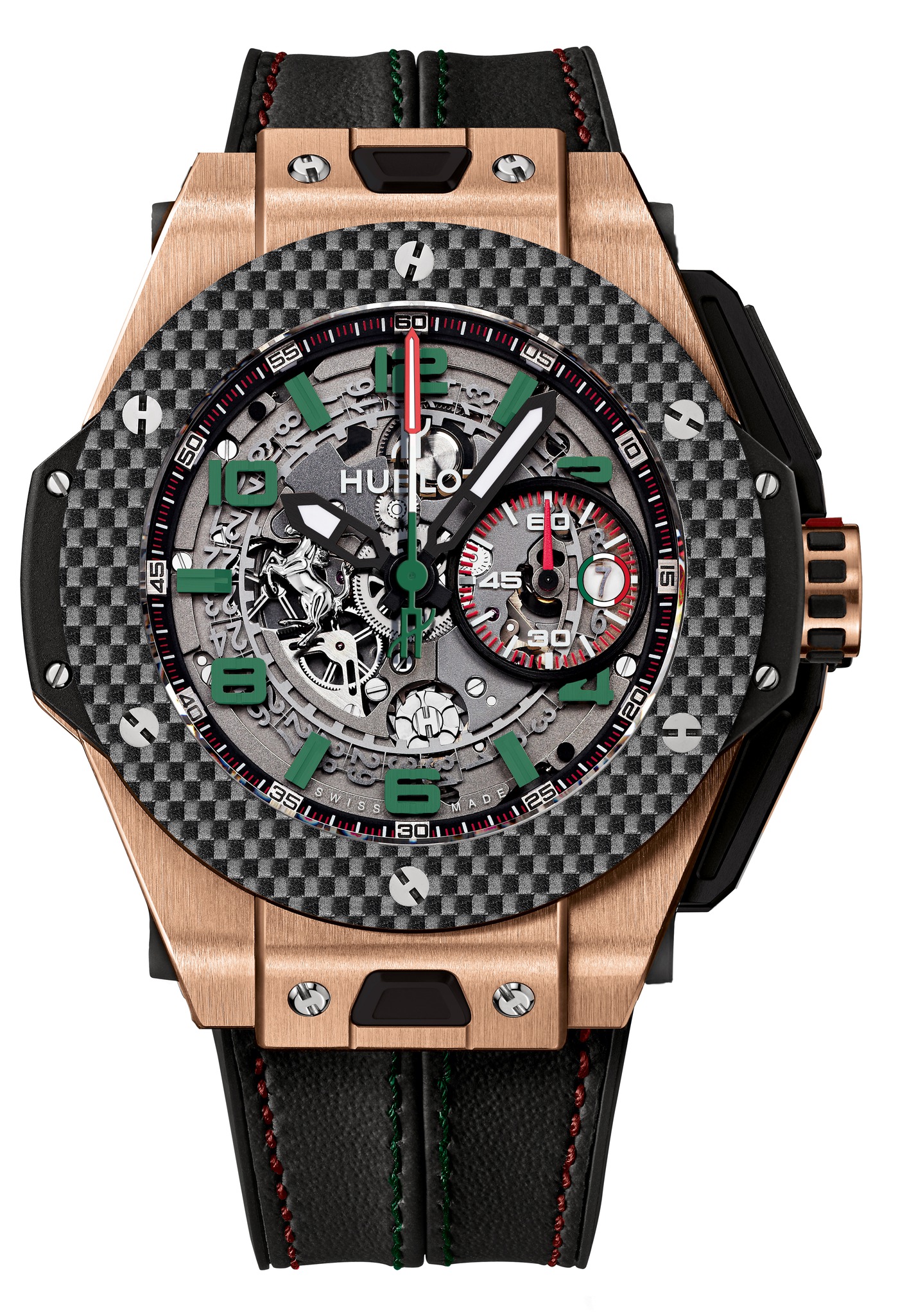 Replica Hublot Big Bang Ferrari Mexico Edition King Gold 401.OQ.0123.VR.FMX13 Replica Watch